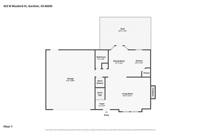 433 W Bluebird Street, Gardner, KS 66030