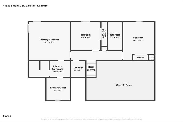 433 W Bluebird Street, Gardner, KS 66030