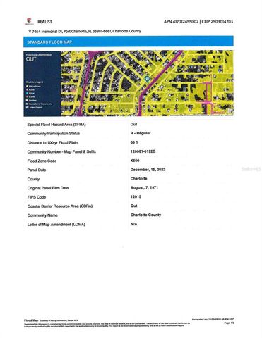 7464 & 7472 MEMORIAL DRIVE, Port Charlotte, FL 33981