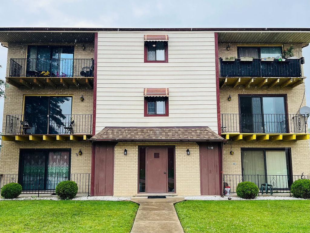 7312 W 86th Street 1B, Bridgeview, IL 60455 — exterior