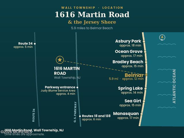 1616 Martin Road, Wall, NJ 07753
