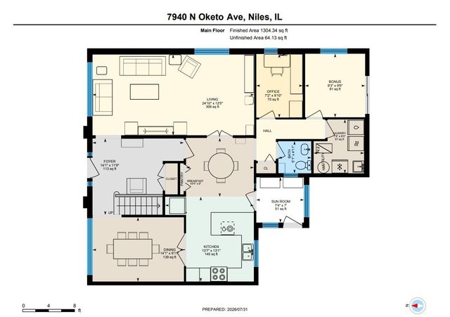 7940 N Oketo Avenue, Niles, IL 60714