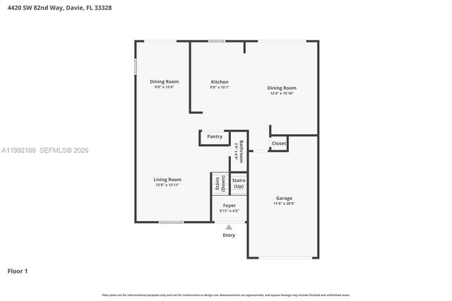 4420 SW 82nd Way, Davie, FL 33328