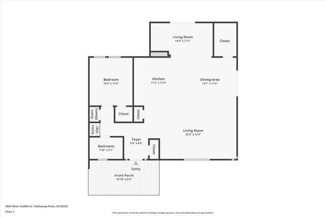 5863 Silver Saddle Dr, Hathaway Pines, CA 95233