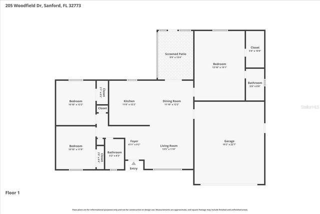 205 WOODFIELD DRIVE, Sanford, FL 32773