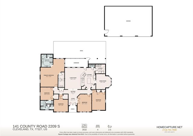 141 County Road 2209 S, Cleveland, TX 77327