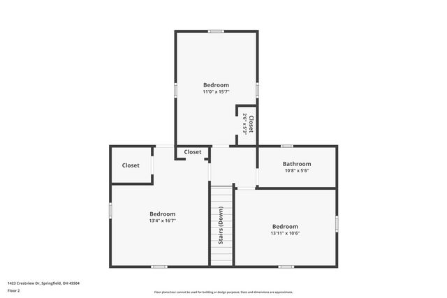 1423 Crestview Drive, Springfield, OH 45504