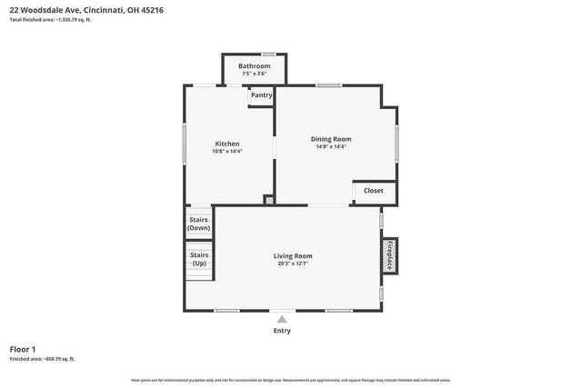 22 Woodsdale Avenue, Cincinnati, OH 45216