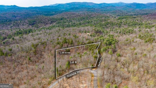 LOT 8 Oceola Drive, Ellijay, GA 30540