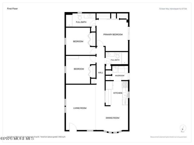 72 Deer Way, Englishtown, NJ 07726