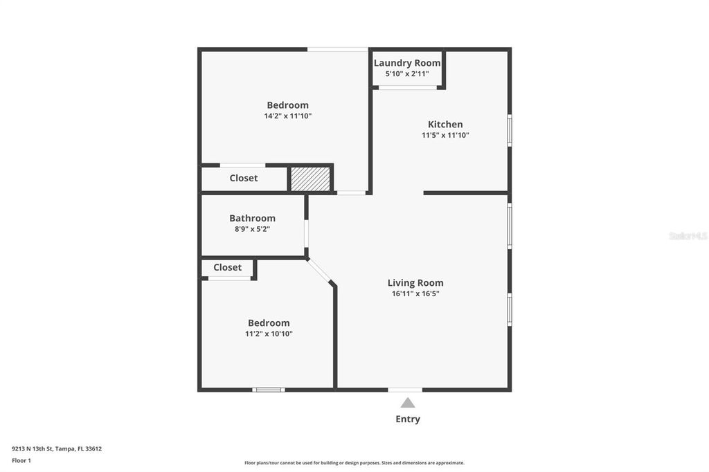 Image 33 of property listing at 9213 N 13TH STREET, Tampa, FL 33612
