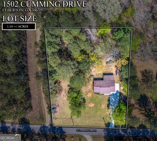 1502 Cumming Drive, Elberton, GA 30635