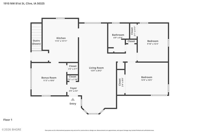 1910 NW 81st Street, Clive, IA 50325