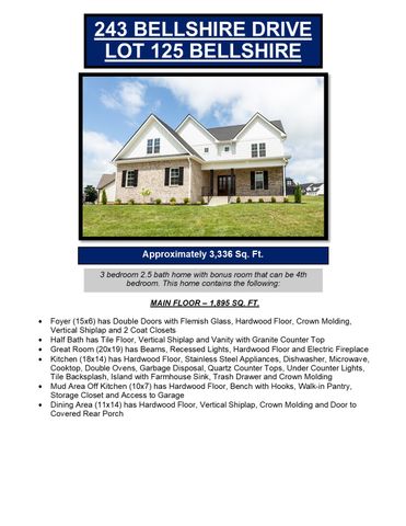 243 Bellshire Drive, Clarksville, TN 37043