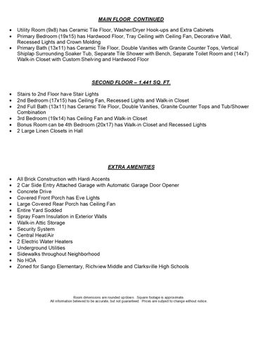 243 Bellshire Drive, Clarksville, TN 37043