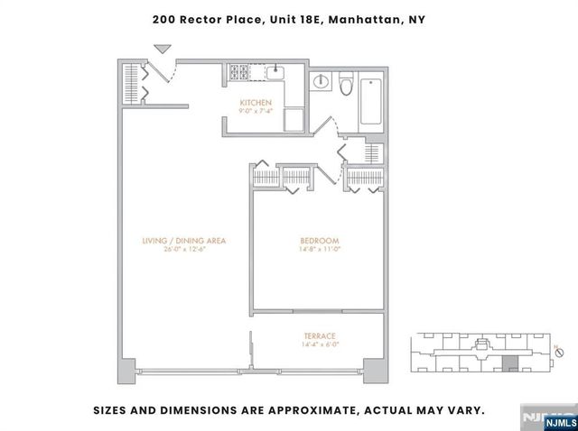 250 Gorge Road 18E, Cliffside Park, NJ 07010