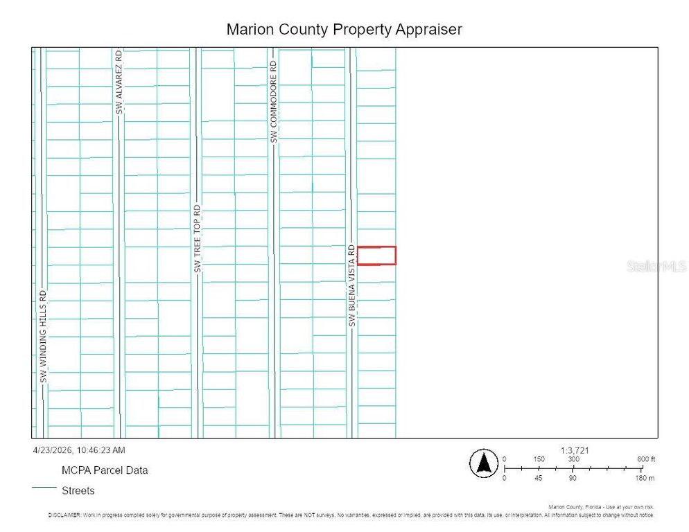 0 SW BUENA VISTA ROAD, Dunnellon, FL 34432