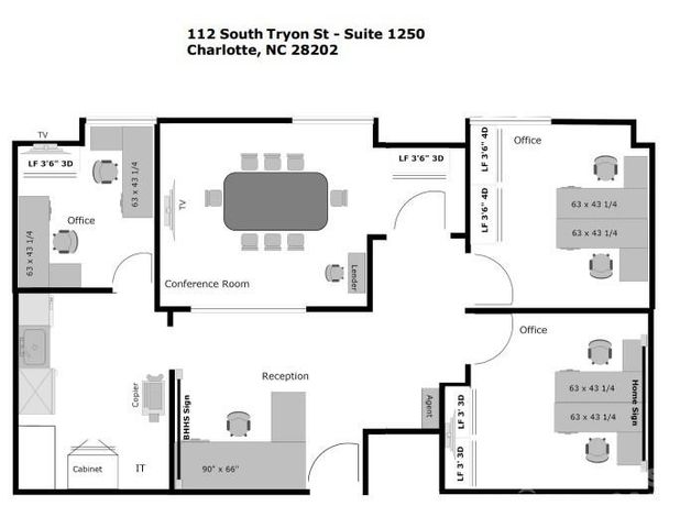 112 S Tryon Street 1250, Charlotte, NC 28202