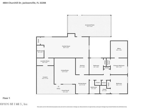 4804 CHURCHILL Drive, Jacksonville, FL 32208