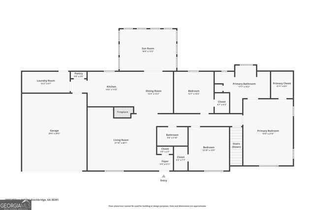1697 Millers Mill Road, Stockbridge, GA 30281