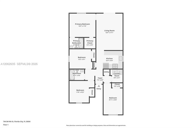 744 SW 9th Street, Florida City, FL 33034