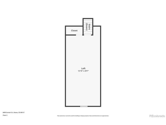 6690 Sunset Cir, Kiowa, CO 80117