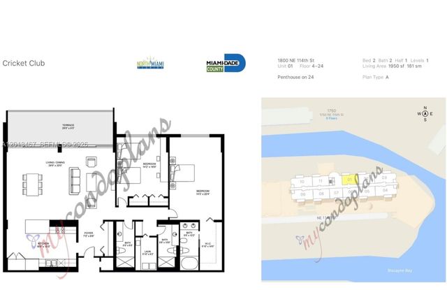 1800 NE 114th St 601, Miami, FL 33181