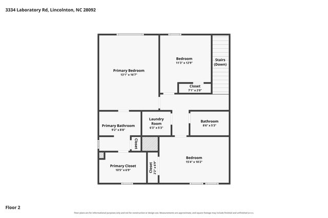 3334 Laboratory Road, Lincolnton, NC 28092