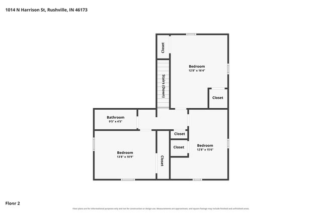 1014 N Harrison Street, Rushville, IN 46173