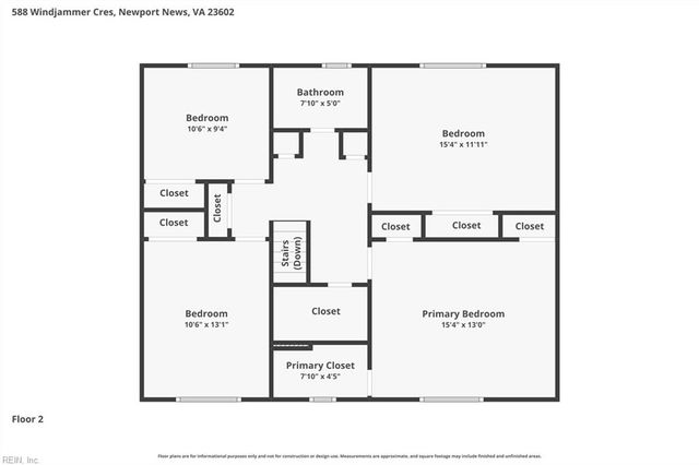 588 Windjammer CRES, Newport News, VA 23602