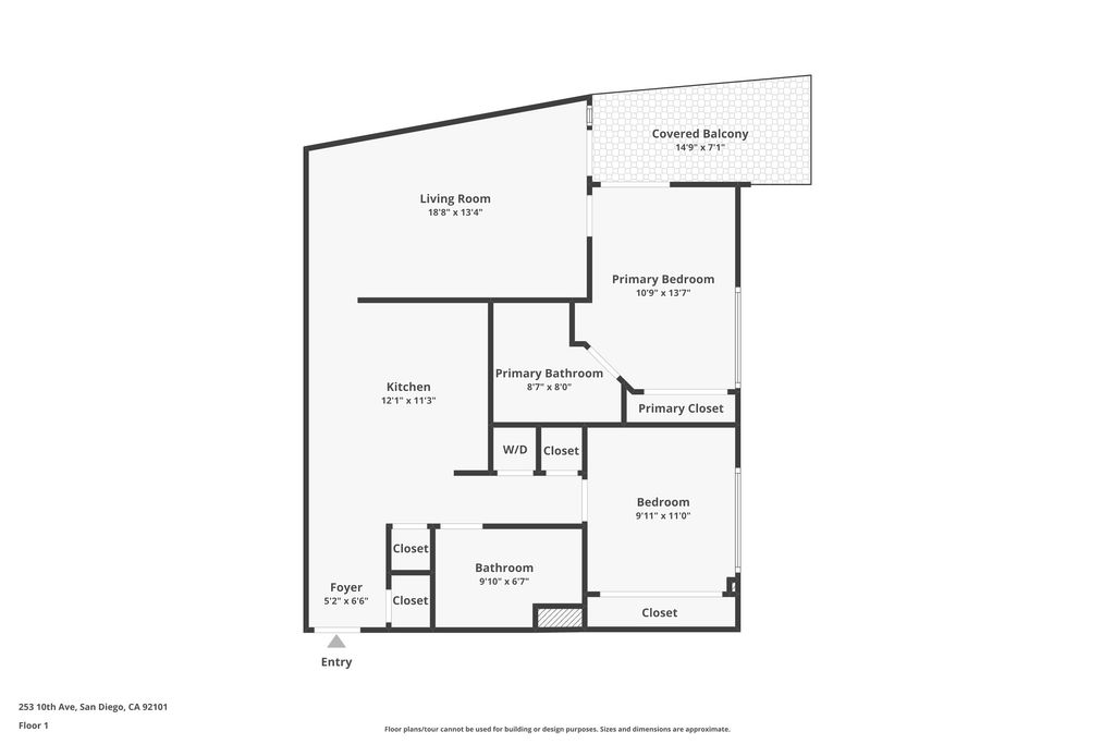 253 10Th Ave 621, San Diego, CA 92101 — exterior