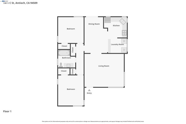 1411 C St, Antioch, CA 94509