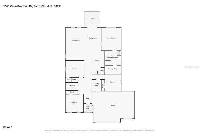 1640 CANE BAMBOO DRIVE, St Cloud, FL 34771