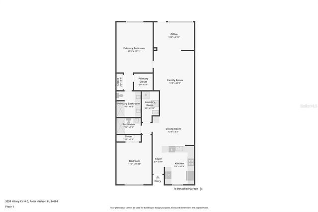 3259 HILARY CIRCLE 1C, Palm Harbor, FL 34684