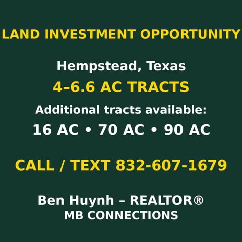 00004 Nelson Road, Hempstead, TX 77445