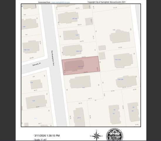 115-117 Northampton Ave, Springfield, MA 01109