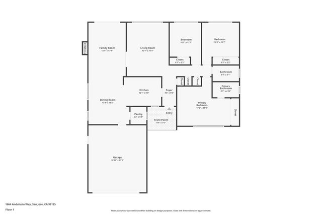 1664 Andalusia Way, San Jose, CA 95125