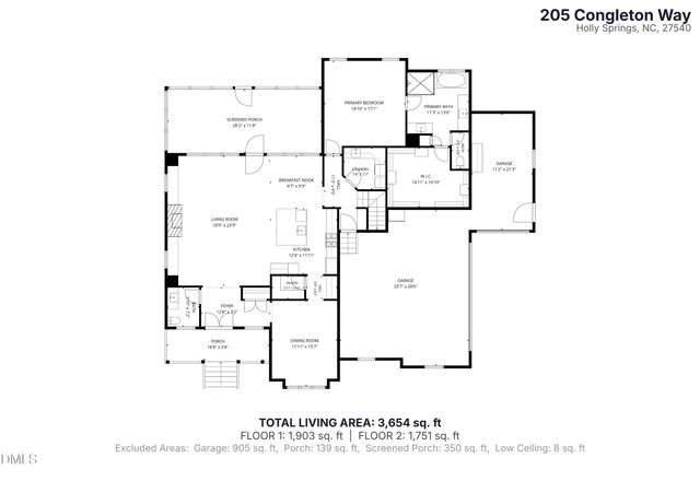 205 Congleton Way, Holly Springs, NC 27540