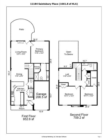 11184 Saintsbury Place, Charlotte, NC 28270