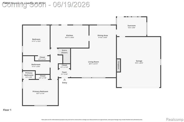 14000 Warner Court, Livonia, MI 48154