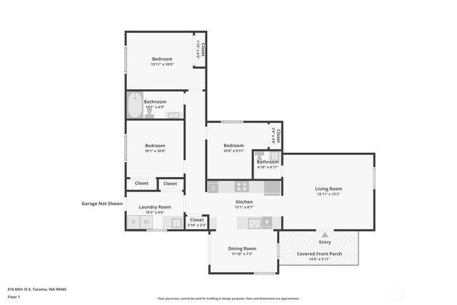 816 88th Street E, Tacoma, WA 98445