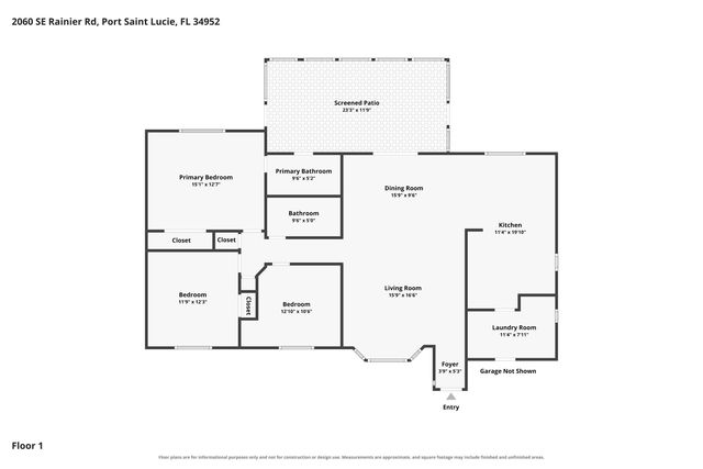 2060 SE Rainier Road, Port St. Lucie, Port St Lucie, FL 34952
