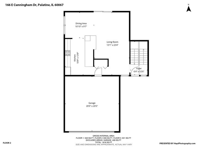 166 E Cunningham Drive, Palatine, IL 60067