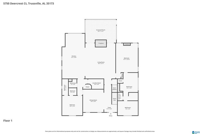 5750 DEERCREST COURT, Trussville, AL 35173