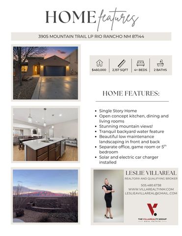 3905 Mountain Trail Loop NE, Rio Rancho, NM 87144