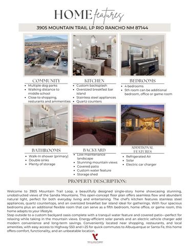 3905 Mountain Trail Loop NE, Rio Rancho, NM 87144