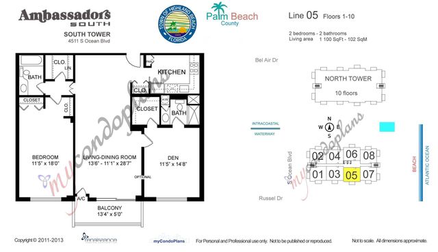 4511 S Ocean Boulevard 205, Highland Beach, FL 33487