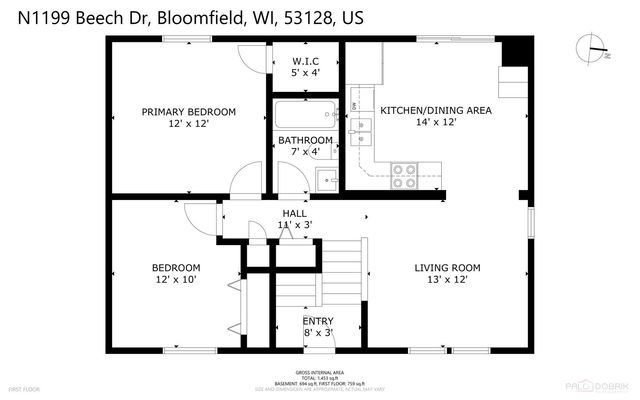 N1199 Beech Road, Genoa City, WI 53128