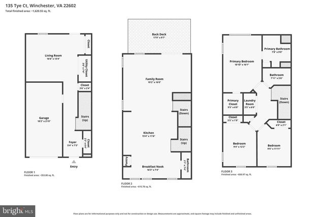 135 TYE, Winchester, VA 22602