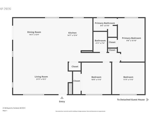21 Ne BRYANT St, Portland, OR 97211